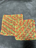 Tunisian Washcloth Set of 2