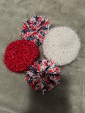 Fourth of July Scrubby Set of 4