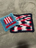 Fourth of July Washcloth Set of 2