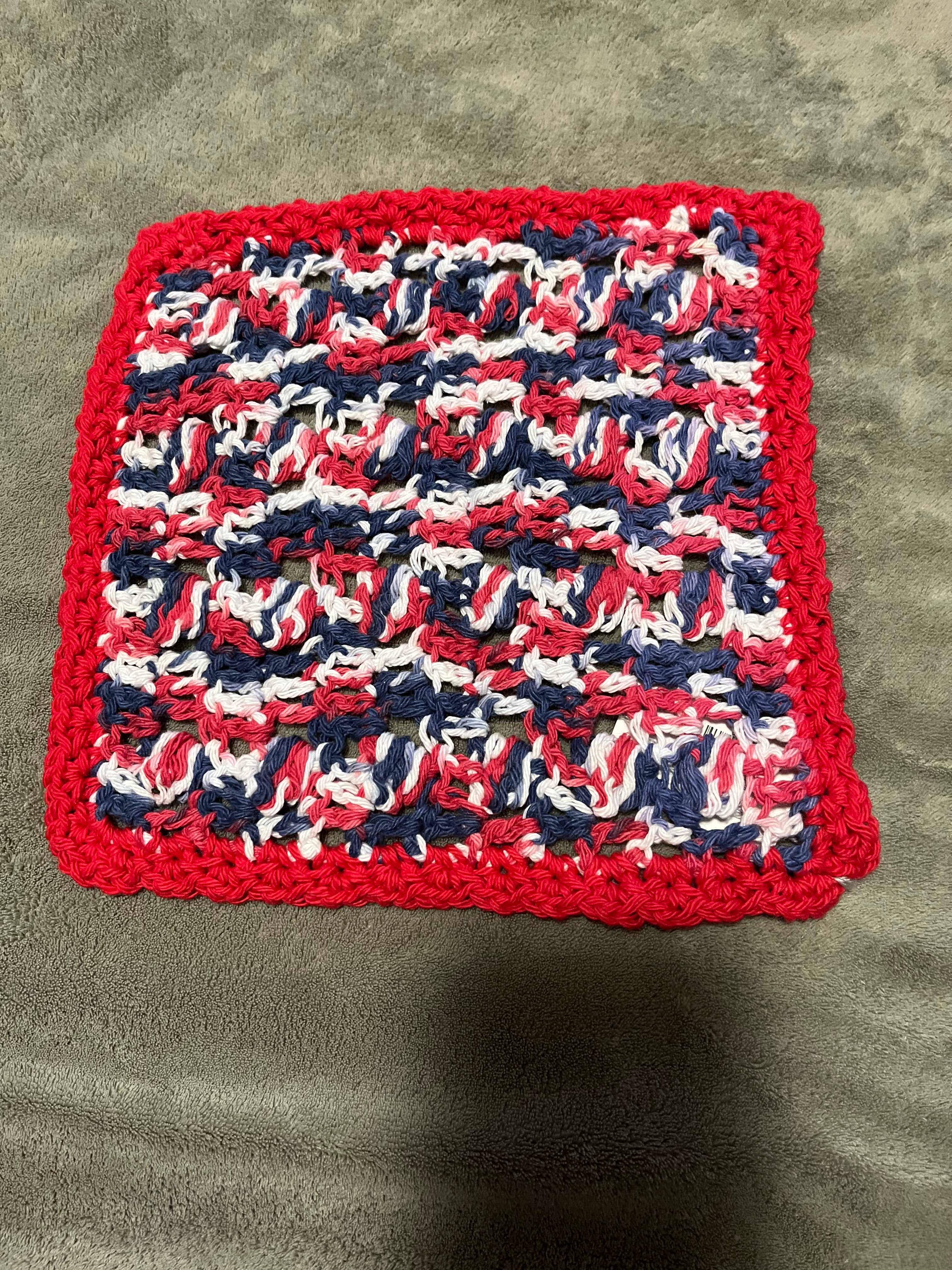 Fourth of July Large Washcloth