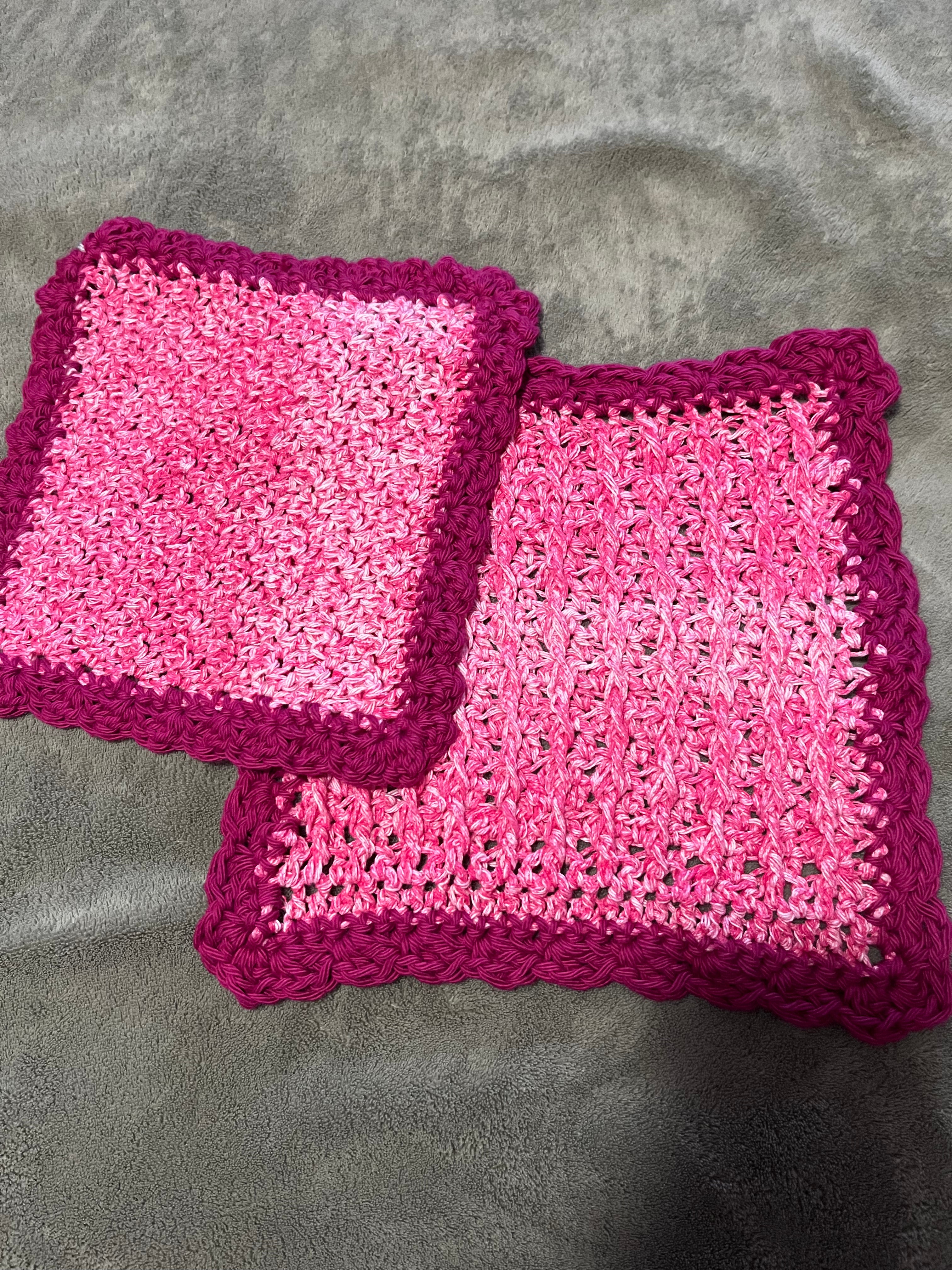 Spring Washcloth Set of 2