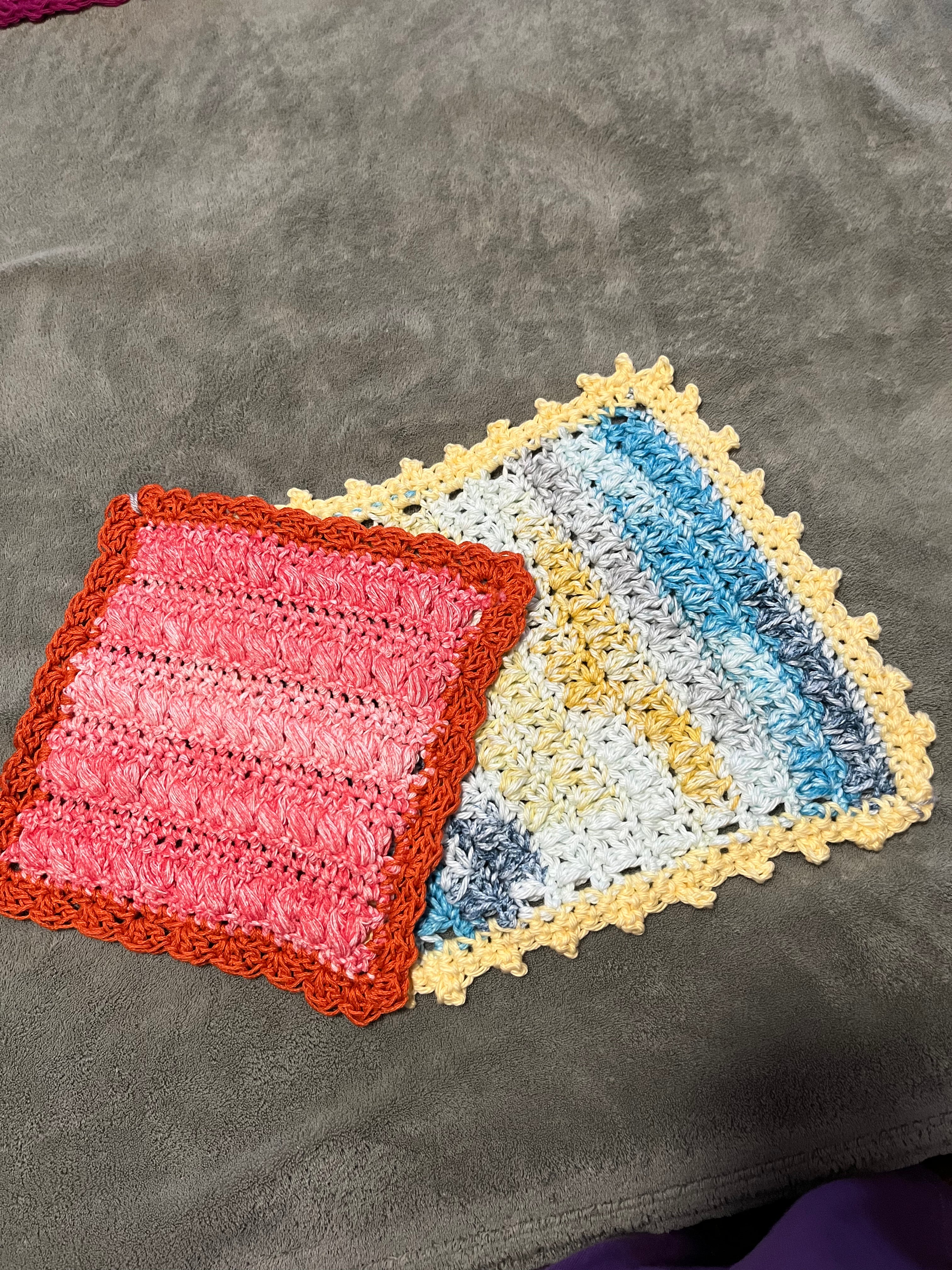 Spring Washcloth Set of 2