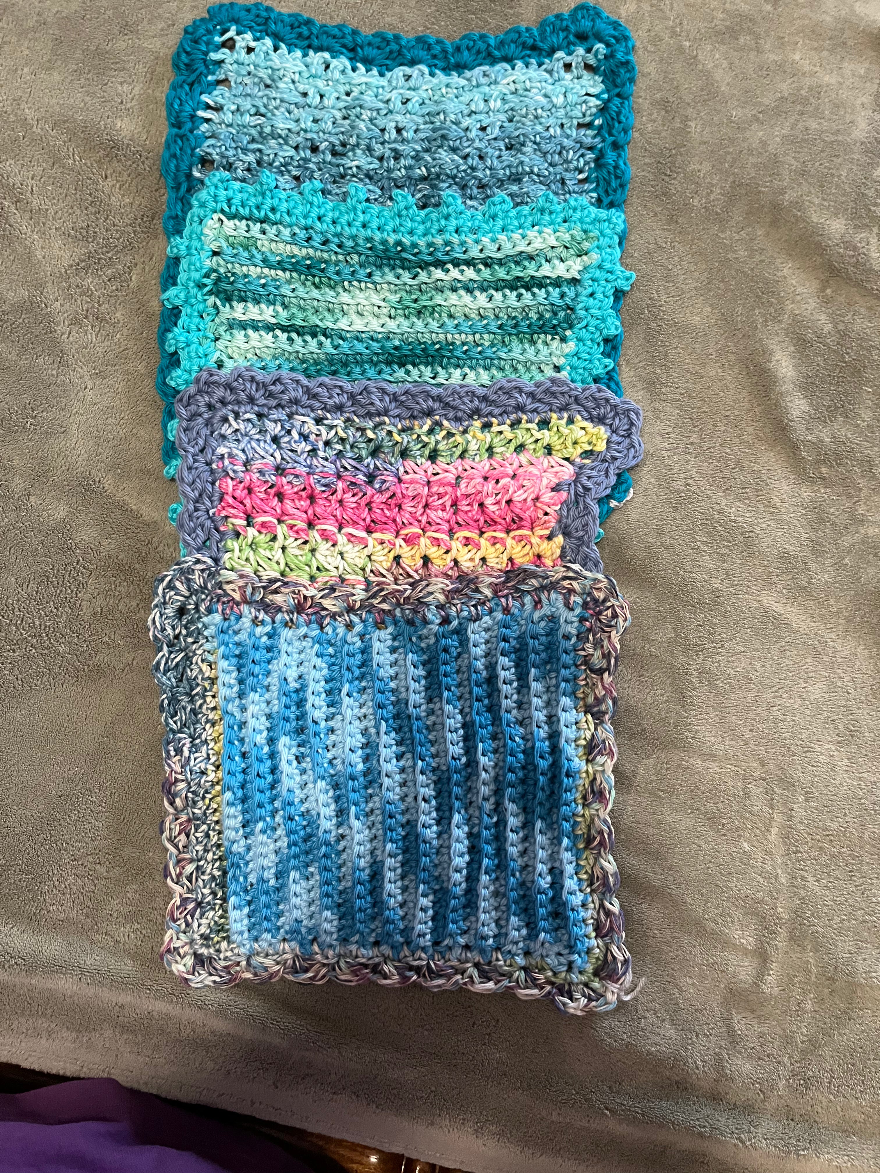 Spring Washcloth Set of 4