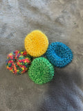 Spring Small Scrubbies Set of 4