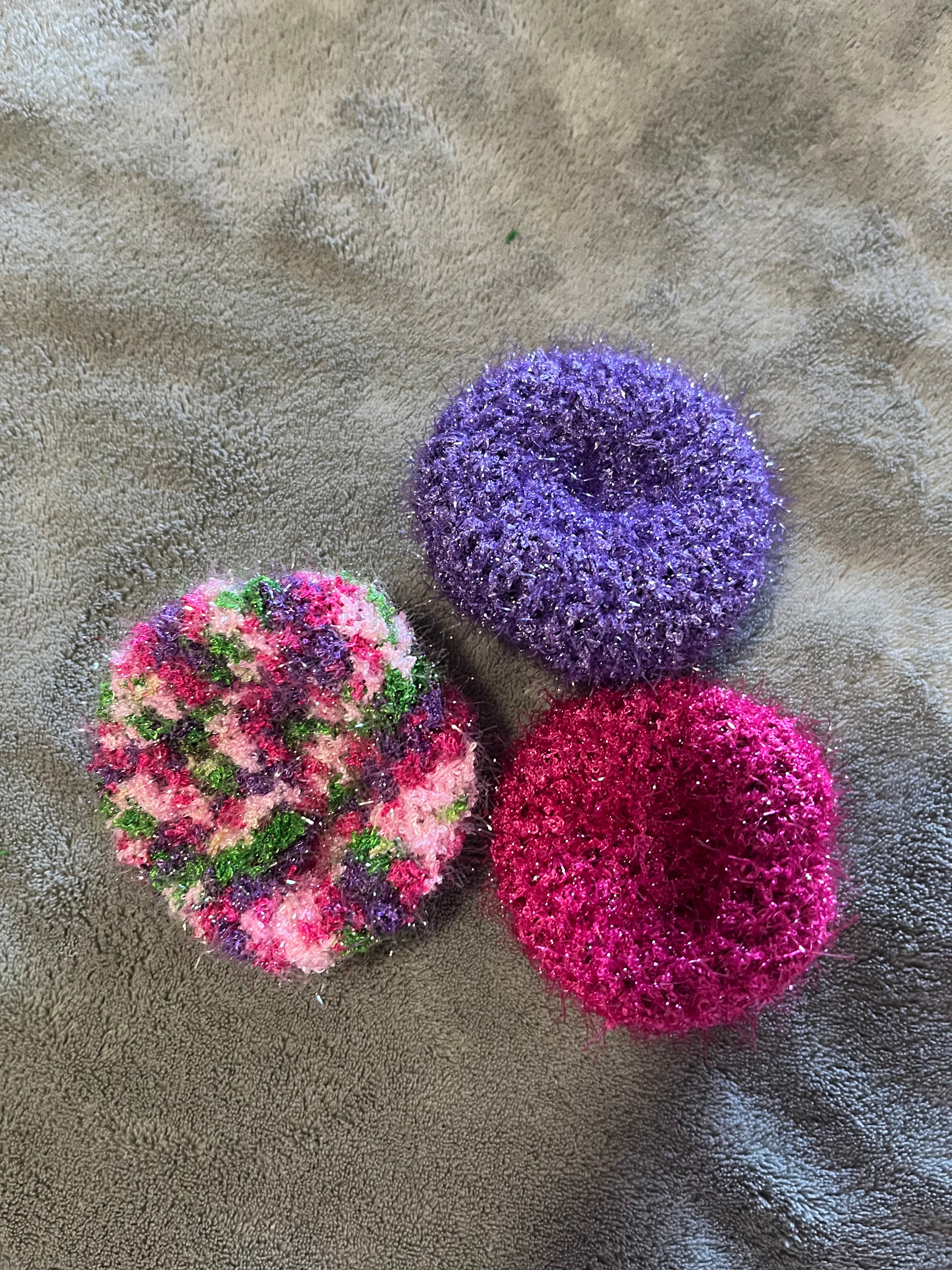 Spring Small Scrubbies Set of 3